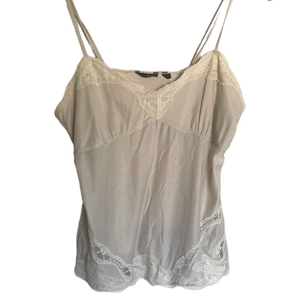 Hurley Lingerie top in nude lace
